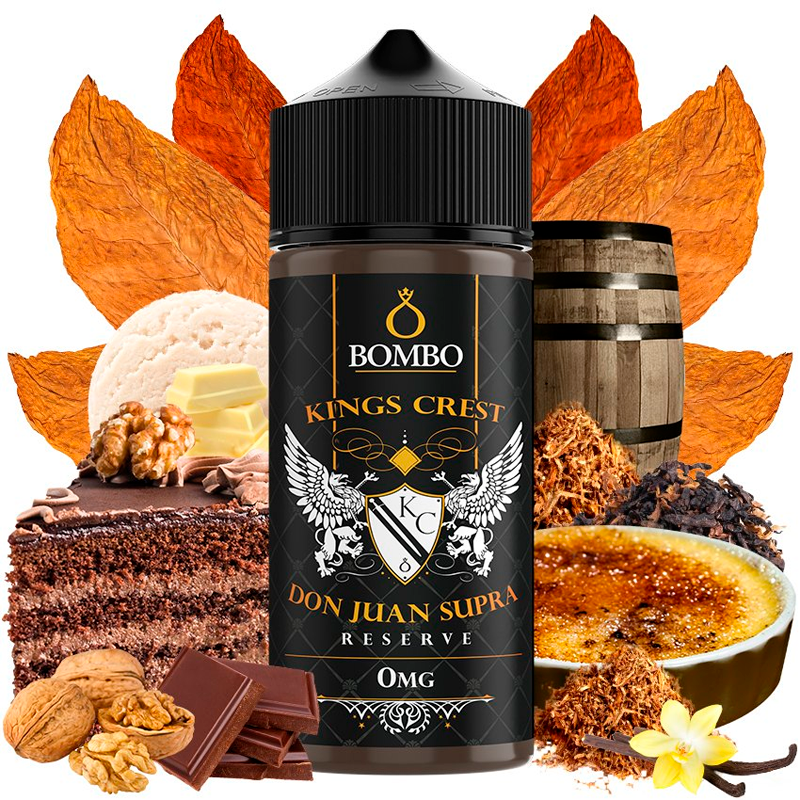 Don Juan Supra Reserve 100ml - Kings Crest &amp; Bombo
