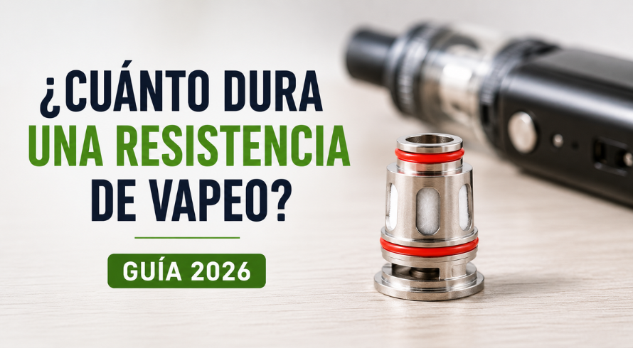 ¿Cuánto dura una resistencia de vapeo?