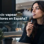 se puede vapear en un centro comercial