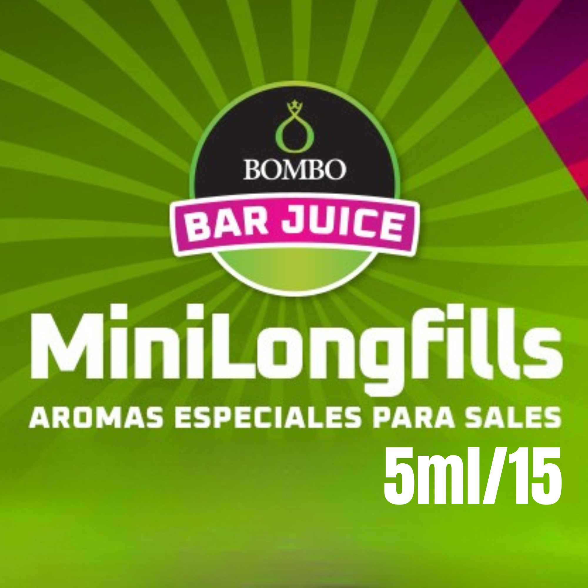 Bombo Bar Mini Longfills 5ml/15