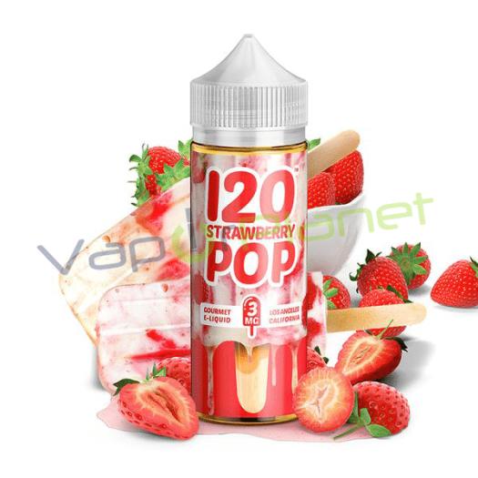 ➽ 120 POP STRAWBERRY Mad Hatter Juice™ 50ml + Nicokit Gratis