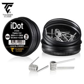 2-Core Clapton Coils Ni80 0.32Ω (10pcs) Thunder Cloud