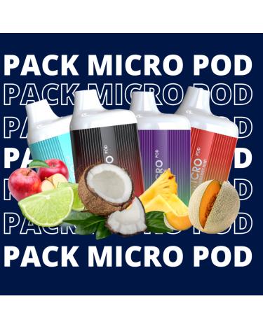 4 UDS PACK - MICRO PODS - 20mg