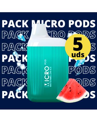5 UDS PACK - MICRO PODS - 20mg