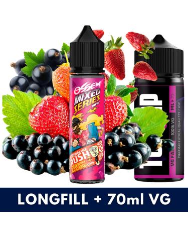 ADRENALINE RUSH 20ml/60 (Longfill) Ossem + 70ml VG Fast