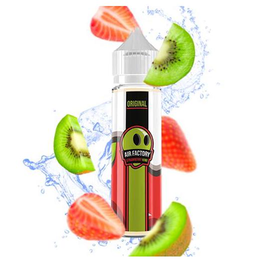 ▷ AIR FACTORY Strawberry Kiwi 50ml + 10ml Nicokit Gratis 【60ml】