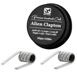 Alien Clapton Ni80+Ni90 0.15Ω Handmade (2pcs) - BD Vape