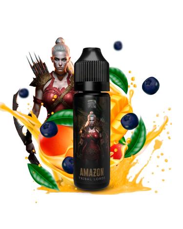 Amazon (Blackcurrant/Mango) 50 ml + Nicokit - Tribal Lords