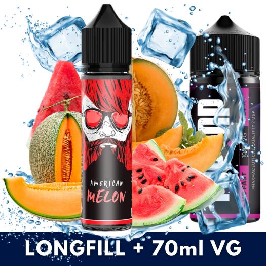 AMERICAN MELON 20ml/60 (Longfill) Ossem + 70ml VG Fast