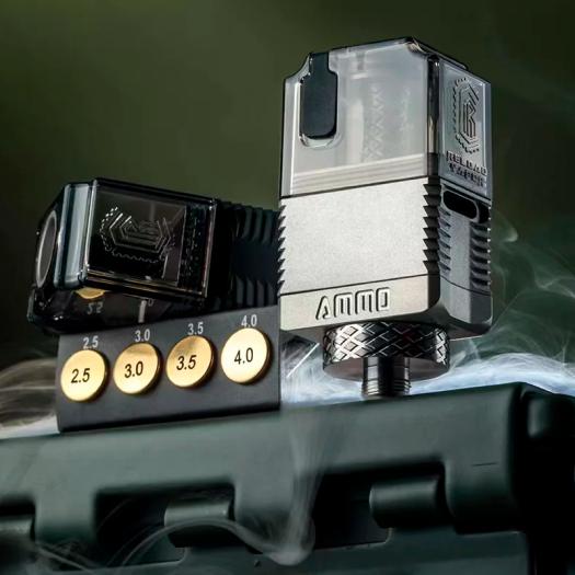 AMMO Boro RBA - Reload Vapor USA - Stainless Steel