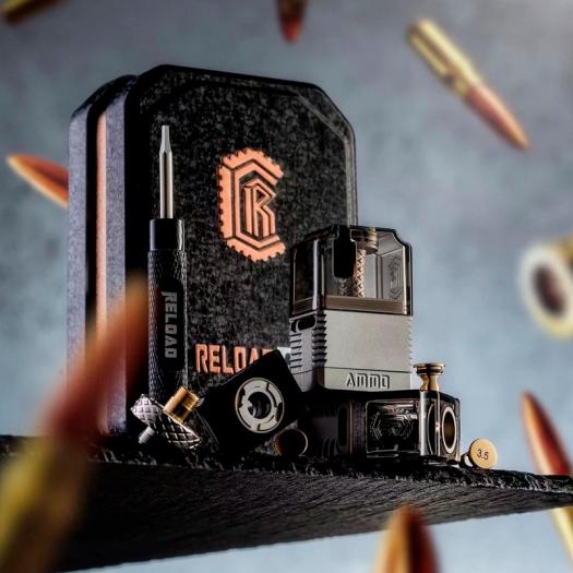 AMMO Boro RBA - Reload Vapor USA - Stainless Steel