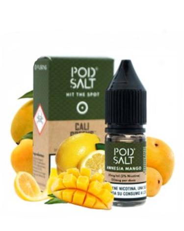 AMNESIA MANGO - POD SALT 10 ml - Líquido con SALES DE NICOTINA