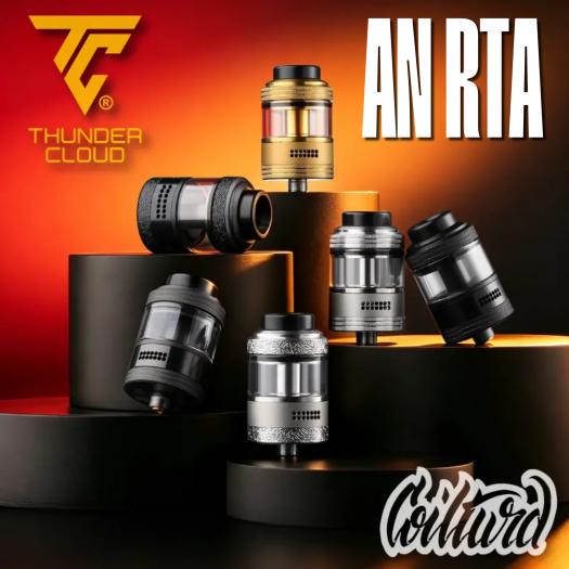 AN RTA FOR VAPING 25mm Thunder Cloud x Coilturd