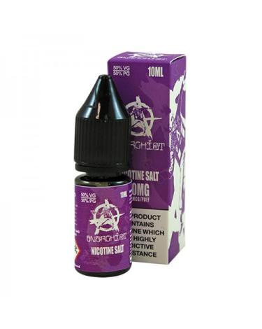 ANARCHIST SALT - PURPLE 10 ml - 10mg y 20mg - Líquido con SALES DE NICOTINA