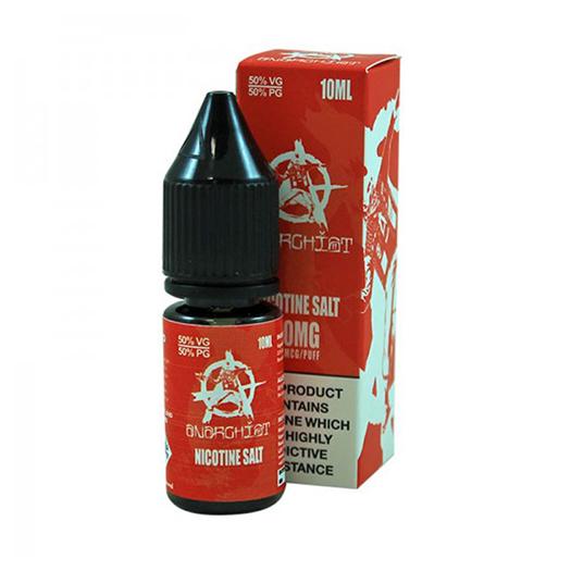 ANARCHIST SALT - RED 10 ml - 10mg y 20mg - Líquido con SALES DE NICOTINA
