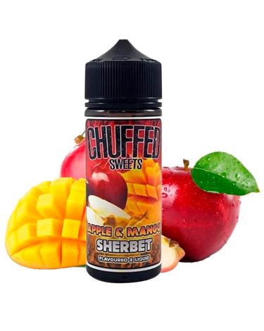 Apple and Mango Sherbet By Chuffed Sweets 100ml + Nicokits Gratis