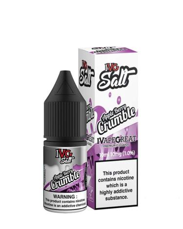 APPLE BERRY CRUMBLE I VG SALT 10 ml - 10 mg y 20 mg - Líquido con SALES DE NICOTINA