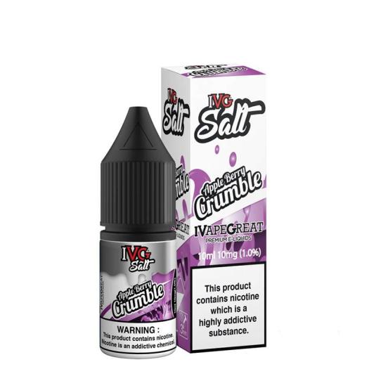 APPLE BERRY CRUMBLE I VG SALT 10 ml - 10 mg y 20 mg - Líquido con SALES DE NICOTINA APPLE BERRY CRUMBLE I VG SALT 10 ml - 10 mg y 20 mg - Líquido con SALES DE NICOTINA