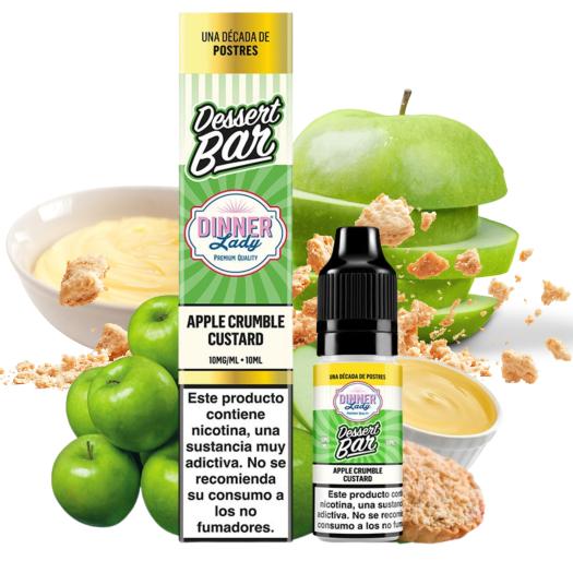Apple Crumble Custard 10ml Dinner Lady Dessert Bar