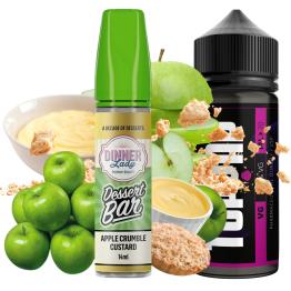 Apple Crumble Custard 14ml/60 (Longfill) Dinner Lady Dessert Bar