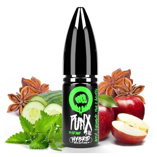 Apple Cucumber Mint & Anised - Riot Squad Salts 10 ml - 5 mg, 10 mg y 20 mg - Líquido con SALES DE NICOTINA Apple Cucumber Mint & Anised - Riot Squad Salts 10 ml - 5 mg, 10 mg y 20 mg - Líquido con SALES DE NICOTINA