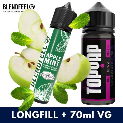 Apple Mint 20ml/60 (Longfill) Blendfeel Pianeta Menta + 70ml VG