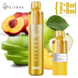 APPLE PEACH Kit Plus30 20mg Elfbar | 2+8ML x2 |
