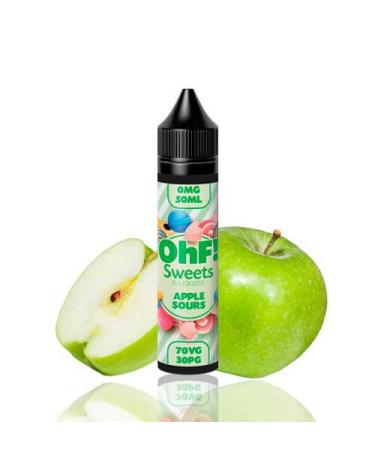 Apple Sours 50ml + Nicokits gratis - OhFruits E-Liquids