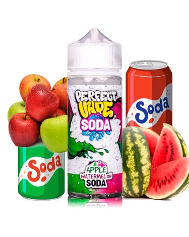 Apple Watermelon SODA Perfect Vape 100ml + 2 Nicokits Gratis (120ml a 3mg )