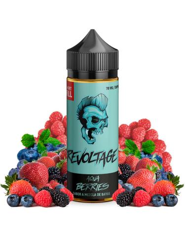 Aqua Berries 100ml + Nicokits - Revoltage