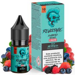 Aqua Berries 10ml - Revoltage Hybrid Nic Salts