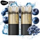 Arándano Ice | Pack 2 uds | Cartuchos Precargados 20mg Vozol Switch Pro