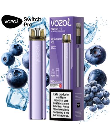 Arándano Ice | Vozol Switch Pro Starter Kit | 20mg Sales de Nicotina