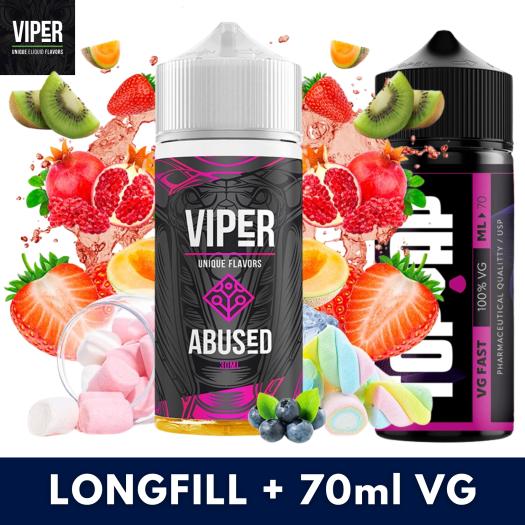 Aroma Abused 30ml (Longfill) Viper + 70ml VG Fast
