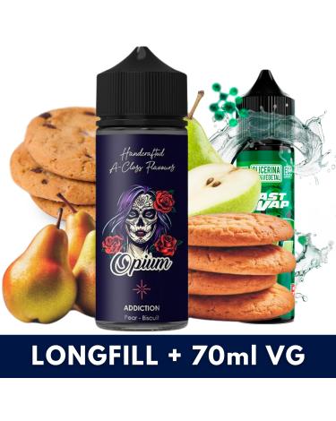 Aroma Addiction 24ml/120 (Longfill) Blackout Opium + VG FAST 70ML