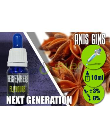 AROMA ANIS GINS Vap Fip 10ml Aromas Heisenbers Vap Fip