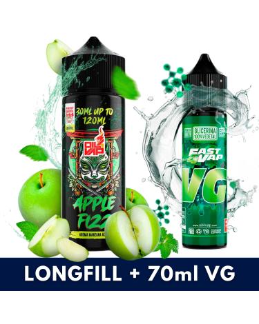 Aroma Apple Fizz 30ml/120 (Longfill) Kabuki + VG Fast 70ml