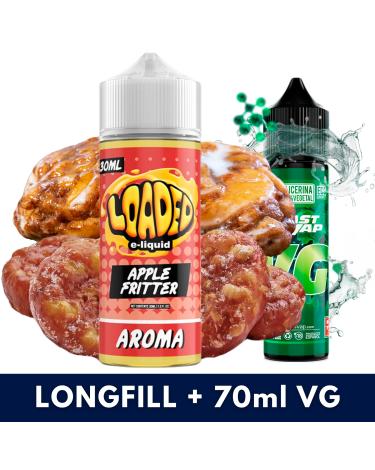 Aroma Apple Fritter 30ml/120 (Longfill) Loaded + VG Fast 70ML