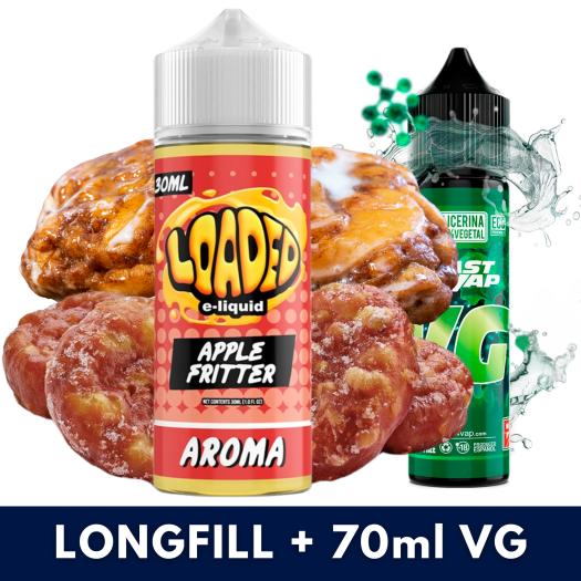 Aroma Apple Fritter 30ml/120 (Longfill) Loaded + VG Fast 70ML Aroma Apple Fritter 30ml/120 (Longfill) Loaded + VG Fast 70ML