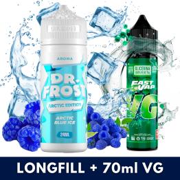 Aroma Arctic Blue Ice 24ml/120 (Longfill) Dr Frost + VG FAST 70ML