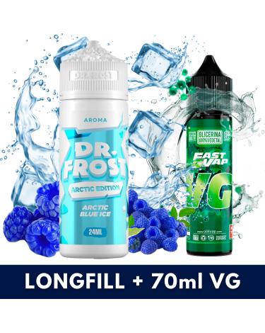 Aroma Arctic Blue Ice 24ml/120 (Longfill) Dr Frost + VG FAST 70ML