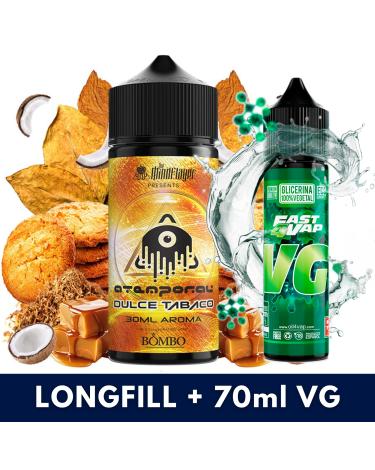 Aroma Atemporal Dulce Tabaco 30ml/120 (Longfill) The Mind Flayer + 70ml VG Fast