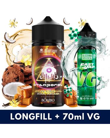 Aroma Atemporal Miss Cream 30ml/120 (Longfill) The Mind Flayer + 70ml VG Fast