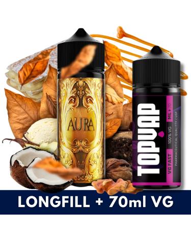 Aroma AURA 30ml/120 (Longfill) Oil4Vap + 70ml VG Fast