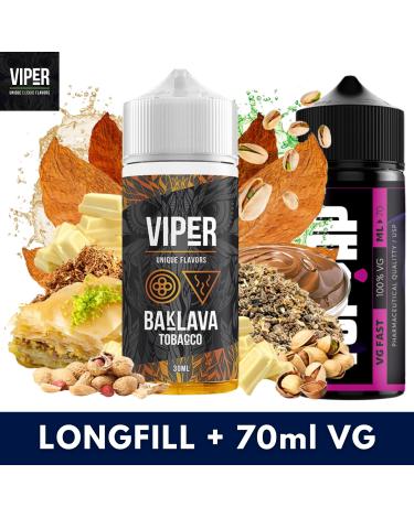 Aroma Baklava 30ml (Longfill) Viper + 70ml VG Fast