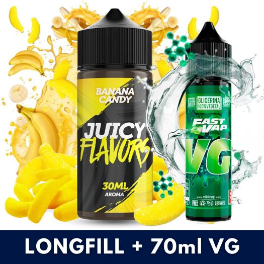 Aroma Banana Candy 30ml/120 (Longfill) Juicy + VG FAST 70ML