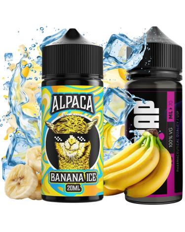 Aroma Banana Ice 20ml/120 (Longfill) Alpaca + 70ml VG