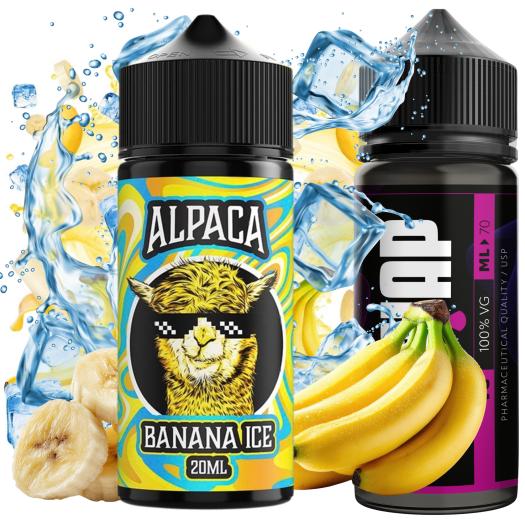 Aroma Banana Ice 20ml/120 (Longfill) Alpaca + 70ml VG