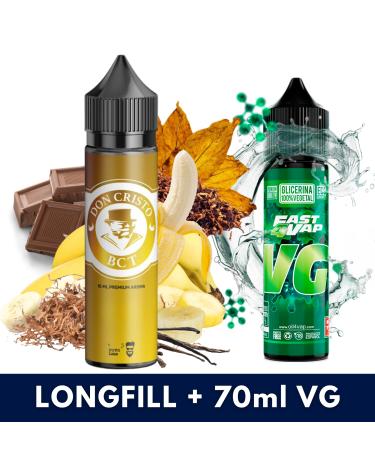 Aroma BCT 10ml/60 (Longfill) Don Cristo + 70ml VG Fast