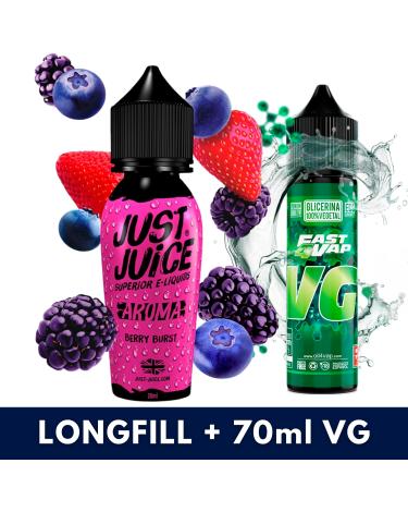 Aroma Berry Burst Just Juice 20ml (Longfill) + VG FAST 70ML